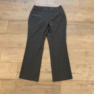 Worthington Career Dress Pants ~ Sz 6P ~ Gray ~ Mid Rise ~ 28" Inseam